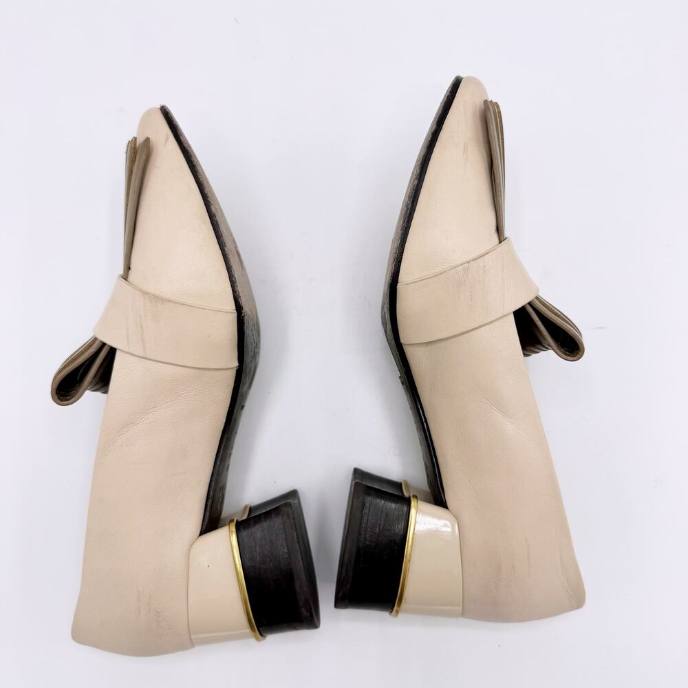 Tory Burch Multi Logo Kiltie Loafer Pumps (Size 6) - Picture 9 of 16